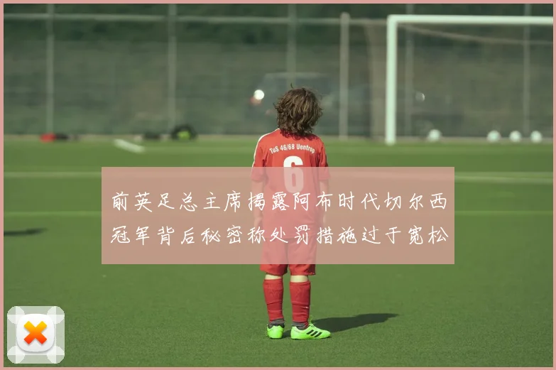 前英足总主席揭露阿布时代切尔西冠军背后秘密称处罚措施过于宽松